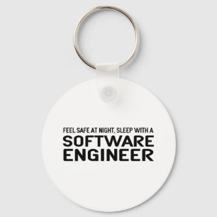Funny Software Engineer Sleutelhanger