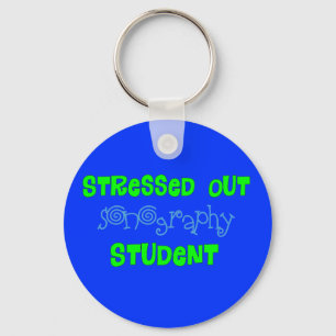 Funny Songraphy Student Gifts Sleutelhanger