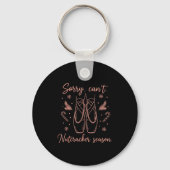 Funny Sorry Can't Nutcracker Season Funny Christma Sleutelhanger (Voorkant)