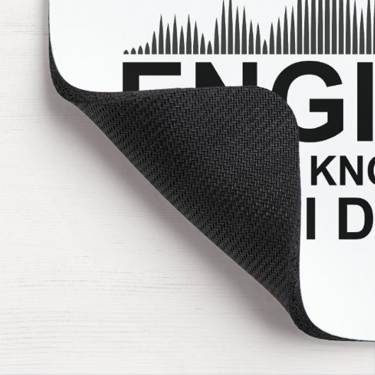 Funny Sound Engineer saying Audio Engineering Muismat (Hoek)