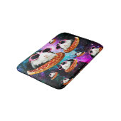 Funny space guinea badmat (Gekanteld)