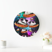 Funny space guinea grote klok (Huis)