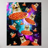 Funny Space pizzakat