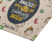 Funny spectacular Taco Pun Cinco de Mayo Pattern Snijplank (Hoek)