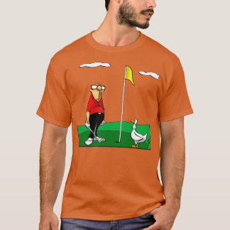 Funny Spectickles Golfgans Toon Humor T-shirt