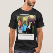 Funny Spectickles Halloween Werewolf Flea Collar H T-shirt (Voorkant)