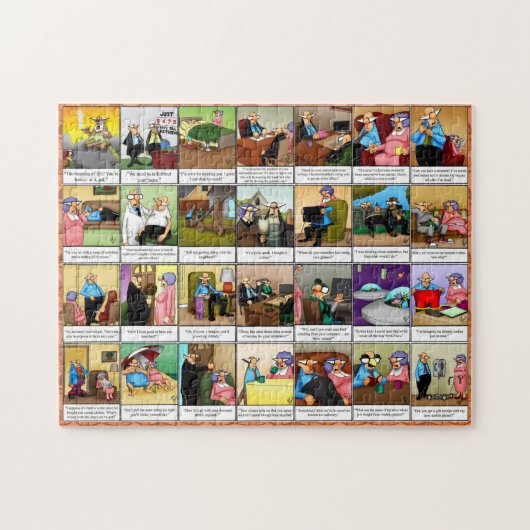 Funny Spectickles Retirement Humor Puzzle Legpuzzel (Horizontaal)