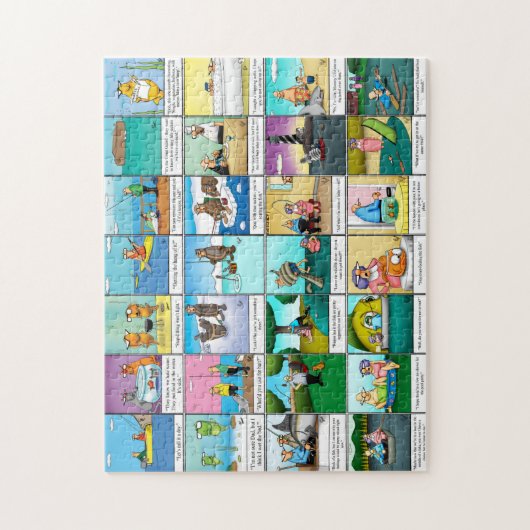 Funny Spectickles Vist Humor Puzzle Legpuzzel (Verticaal)