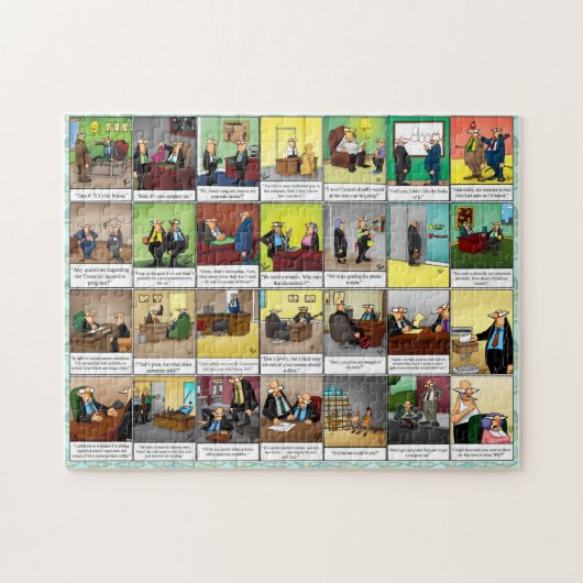 Funny Spectickles Workplace Humor Puzzle Legpuzzel (Horizontaal)