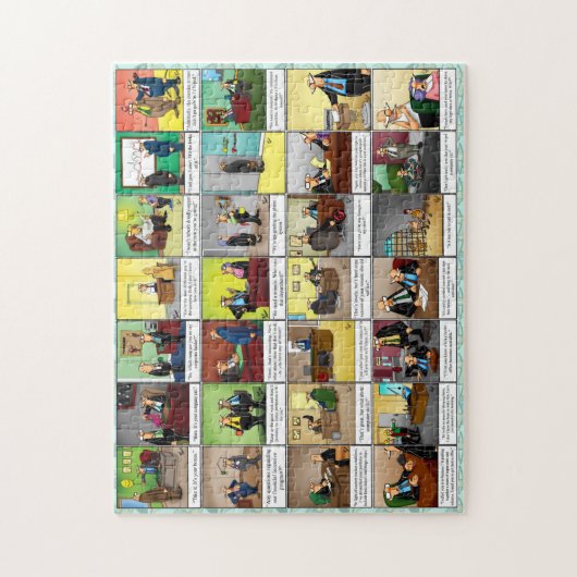 Funny Spectickles Workplace Humor Puzzle Legpuzzel (Verticaal)