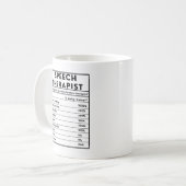 Funny Speech Therapist Koffiemok (Voorkant links)