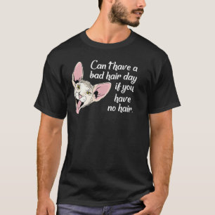Funny Sphinx Cat Gift for Cat Lovers, Hairless Cat T-shirt