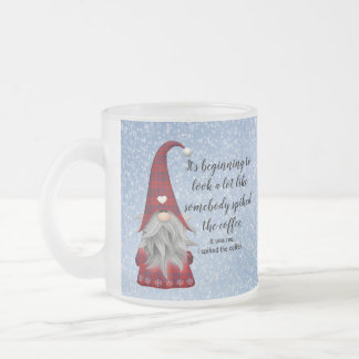 Funny Spiked Coffee Christmas Mug