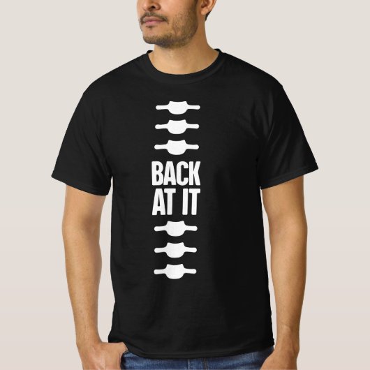 Funny Spine Back Surgery T-shirt (Voorkant)