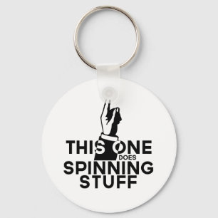 Funny Spinning Sleutelhanger - deze spinnen