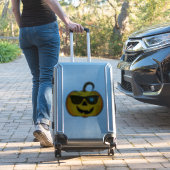 Funny Spooky Pumpkin iconische winkS Sticker (Koffer Insitu)