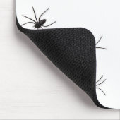 Funny Spooky Spiders Halloween Seamless Pattern Muismat (Hoek)