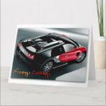 Funny Sport voiture Jumbo carte d'anniversaire<br><div class="desc">Funny Sports voiture Jumbo carte d'anniversaire par Speed Demon cartes.</div>