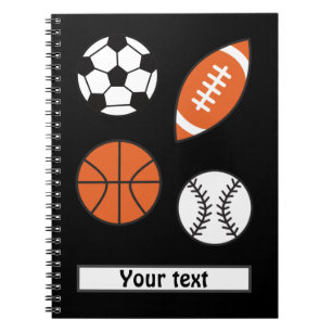 Funny Sports Ball Notitieboek