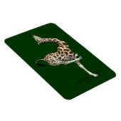 Funny Sporty Giraffe Magneet (Rechterzijde)