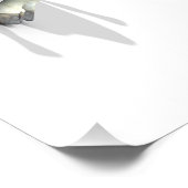 Funny Sporty Giraffe Perfect Poster (Hoek)