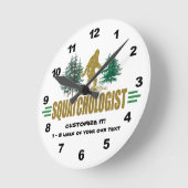 Funny Squatcholoog, Sasquatch, geloof ik Ronde Klok (Hoek)