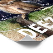 Funny Squirrel Deez Nuts ongeschikte Humor Poster (Hoek)