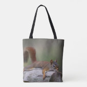 Funny Squirrel Draagtas (Achterkant)