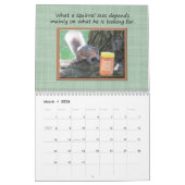 Funny Squirrel Just Plain Nutz Calendar Kalender (Mar 2026)