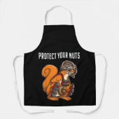 Funny Squirrel Lover Baseball Catcher Gift Boys Gi Schort (Voorkant)