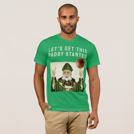 Funny St. Patrick T-shirt (Voorkant volledig)