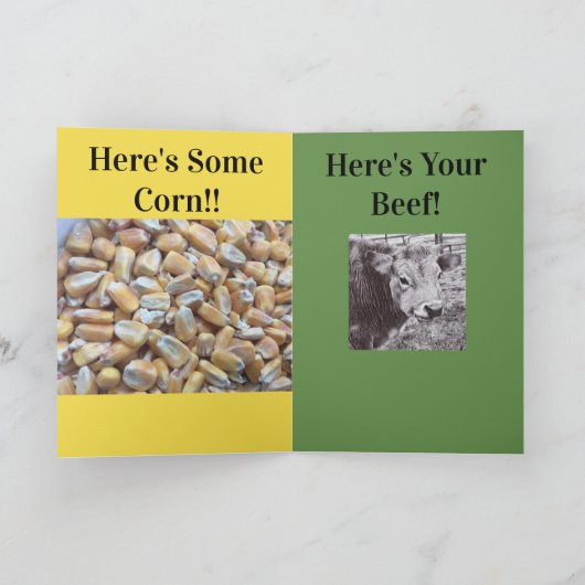 FUNNY ST PATRICK'S DAY CARD KAART (Binnen)