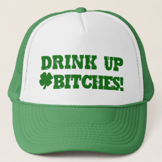 Funny St Patricks Day Drink Trucker Pet
