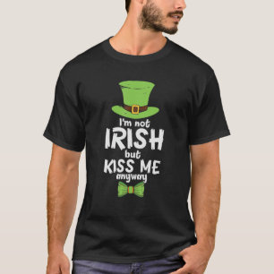 Funny St Patricks Day Ik ben niet Iers, maar ik ke T-shirt