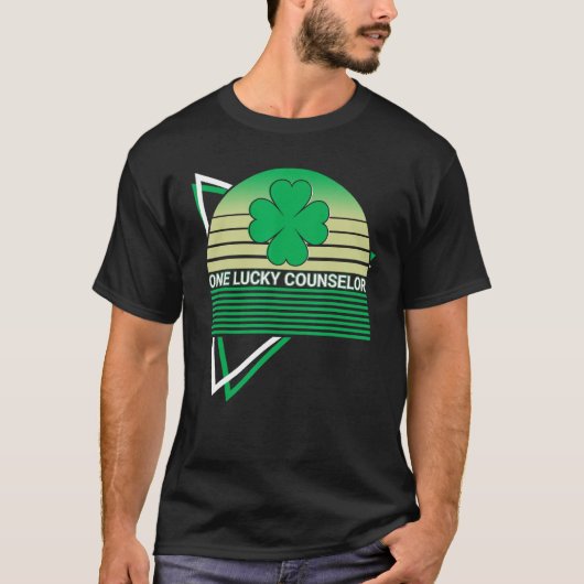Funny St Patricks Day Irish St Patrick One Lucky C T-shirt (Voorkant)