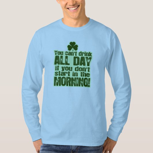 Funny St Patrick's Day Irish T-shirt (Voorkant)