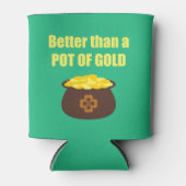 Funny St. Patrick's Day Pot of Gold Blikjeskoeler (Voorkant)
