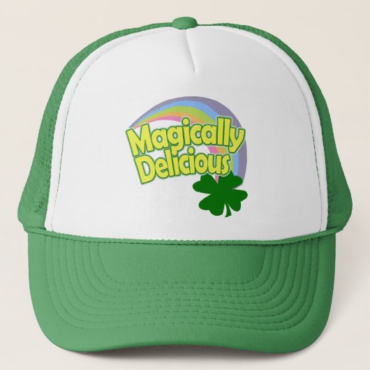 Funny St Patricks Day Rainbow Trucker Pet (Voorkant)