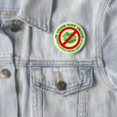 Funny St Patrick's day Ronde Button 5,7 Cm (In situ)
