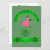 Funny St. Patrick's Day Shenanigans Invitation Kaart (Voorkant / Achterkant)