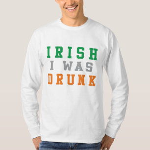 Funny St. Patrick's Day T-shirt irlandais