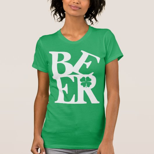 Funny St. Patrick's Day Womens Shirt (Voorkant)