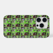 Funny Staffordshire Bull Terrier Photo Collage, (Verso Horizontal)