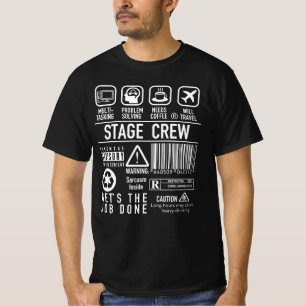 Funny Stage Crew - Backstage Tech Week Theater T-shirt