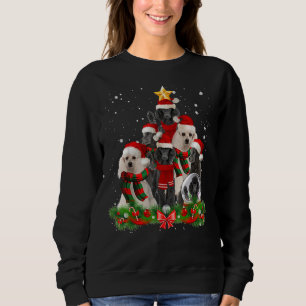 Funny Standard Poodle Dog-kerstboom Trui
