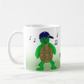 Funny Standing Turtle Koffiemok (Links)