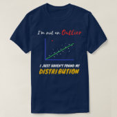 Funny Statistics Inside grapjes over Outliers en D T-shirt (Design voorkant)