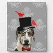 Funny steampunk dog fotoplaat (Voorkant)