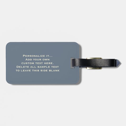 Funny Steampunk Excursion Bagagelabel (Achterkant horizontaal)