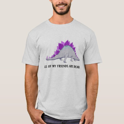 Funny Stegasaurus T-shirt (Voorkant)